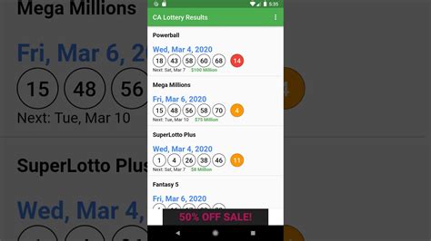california ca lottery post results.